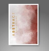 Cards with watercolor background. Design for your cover, date, postcard, banner, logo. vector