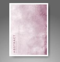 Cards with watercolor background. Design for your cover, date, postcard, banner, logo. vector