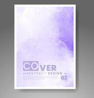 Cards with watercolor background. Design for your cover, date, postcard, banner, logo. vector