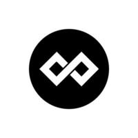 Infinity icon . Mobius loop shape illustration sign. unlimited symbol. forever logo. vector