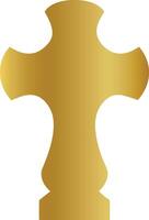 Christian cross Celtic cross Crucifix, christian cross, christianity, gold, golden cross vector