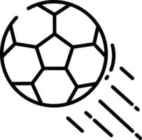 football outline illustration vector