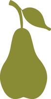 pear sign, pear illustration, pear silhouette vector