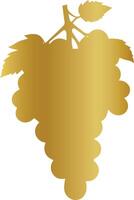 golden grape image vector