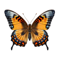 Schmetterling isoliert gegen transparent Hintergrund png