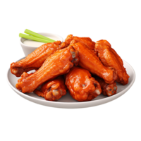 Buffalo Wings against transparent background png