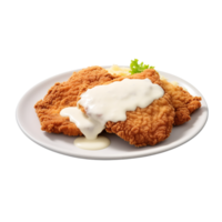 Country Fried Steak against transparent background png