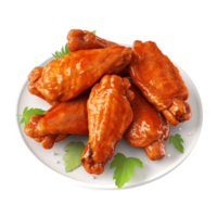 Buffalo Wings against transparent background png