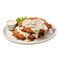 Country Fried Steak against transparent background png