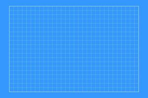 Blueprint grid background. Checkered blank template for cutting mat, office work, mechanics scheme, drawing, drafting, plotting, memos, engineering or architecting measuring. vector