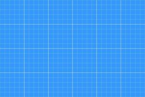 Blueprint grid sheet background. Checkered blank page layout for school or college notebook, office work, drafting, plotting, engineering or architecting measuring, cutting mat. vector