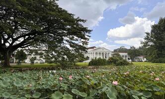 Bogor, West Java, Indonesia, 21 April 2024, Bogor presidential palace, also known as the Istana Bogor photo