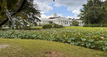 Bogor, West Java, Indonesia, 21 April 2024, Bogor presidential palace, also known as the Istana Bogor photo