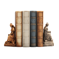 Bookends against transparent background png