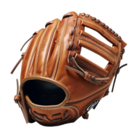 Baseball glove against transparent background png