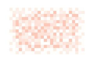 Censor blur effect. Skin toned mosaic pattern. Pixel texture to hide face, nude body, text or another unwanted, prohibited or privacy content. vector