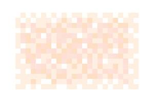 Censor blur effect. Skin toned pixel texture on transparent background. Mosaic pattern hiding face, nude body or another unwanted, prohibited, adult only or privacy content. vector