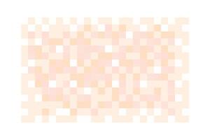 Censor blur effect. Skin toned pixel texture on transparent background. Mosaic pattern hiding face, nude body or another unwanted, prohibited, adult only or privacy content. vector