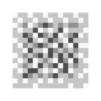 Censor blured effect checkered texture. Gray pixel mosaic square pattern hiding text, image or another prohibited or privacy content. Adalt only, parent control concept. vector