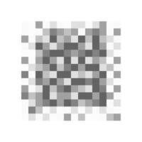 Censor blur effect checkered texture. Monochrome gray pixel mosaic pattern to hide image, text or another unwanted content. Censorship, age restrictions, parental control concept vector