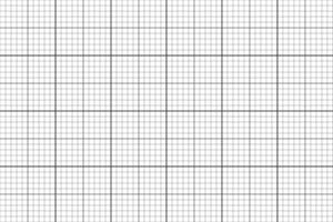 Grid paper texture. Checkered notebook sheet template for school or college math education, office work, memos, drafting, plotting, engineering or architecting measuring. vector