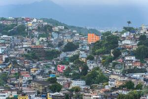 favela en el montañas de santos, sp Brasil. abril 3 2024. foto