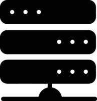 Storage data icon symbol image for database illustration vector