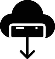 Storage data icon symbol image for database illustration vector