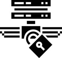 Storage data icon symbol image for database illustration vector