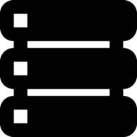 Storage data icon symbol image for database illustration vector