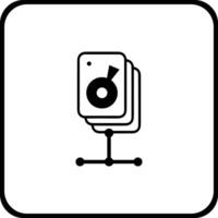 Storage data icon symbol image for database illustration vector