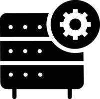 Storage data icon symbol image for database illustration vector