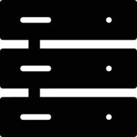 Storage data icon symbol image for database illustration vector