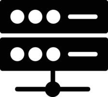 Storage data icon symbol image for database illustration vector