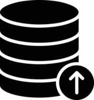 Storage data icon symbol image for database illustration vector