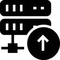 Storage data icon symbol image for database illustration vector