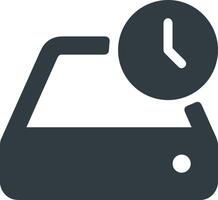 Storage data icon symbol image for database illustration vector