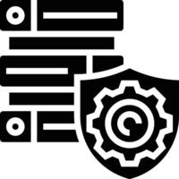 Storage data icon symbol image for database illustration vector