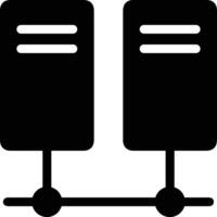 Storage data icon symbol image for database illustration vector