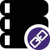 Storage data icon symbol image for database illustration vector