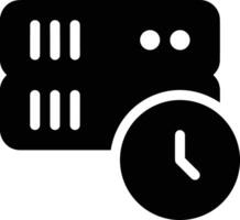 Storage data icon symbol image for database illustration vector