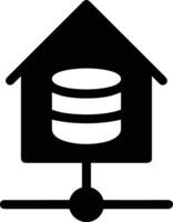 Storage data icon symbol image for database illustration vector