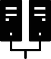 Storage data icon symbol image for database illustration vector