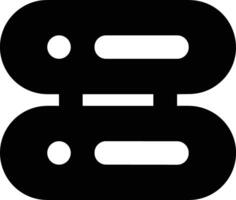 Storage data icon symbol image for database illustration vector