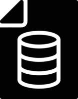 Storage data icon symbol image for database illustration vector