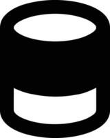 Storage data icon symbol image for database illustration vector