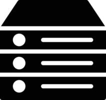 Storage data icon symbol image for database illustration vector