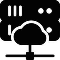 Storage data icon symbol image for database illustration vector