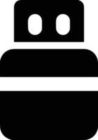 Storage data icon symbol image for database illustration vector