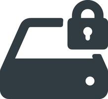 Storage data icon symbol image for database illustration vector